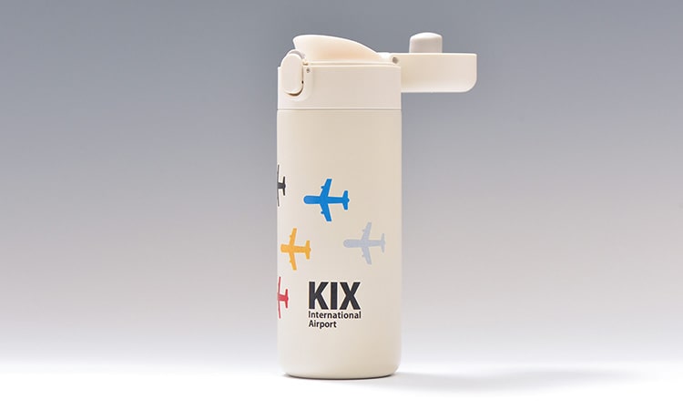 ステンレスワンプッシュボトル350ml（KIX）｜東亜金属