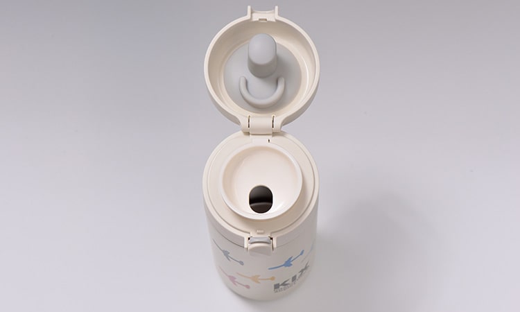 ステンレスワンプッシュボトル350ml（KIX）｜東亜金属