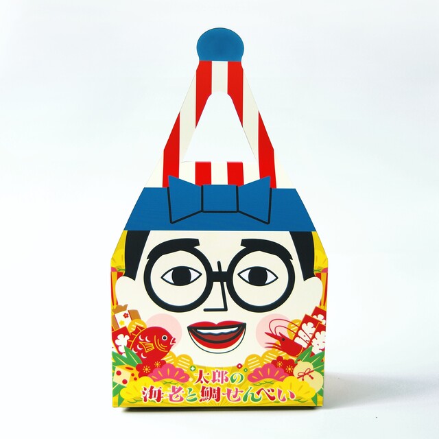 くいだおれ太郎の海老と鯛せんべい