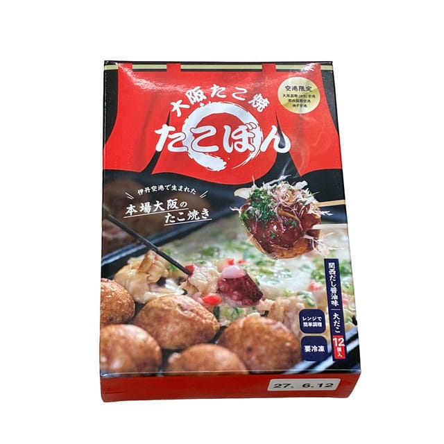 新たこぼん冷凍たこ焼　１２個入